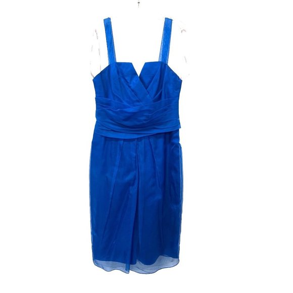 Vera Wang Designer Dress Maids Collection Royal Electric Blue - Picture 1 of 9
